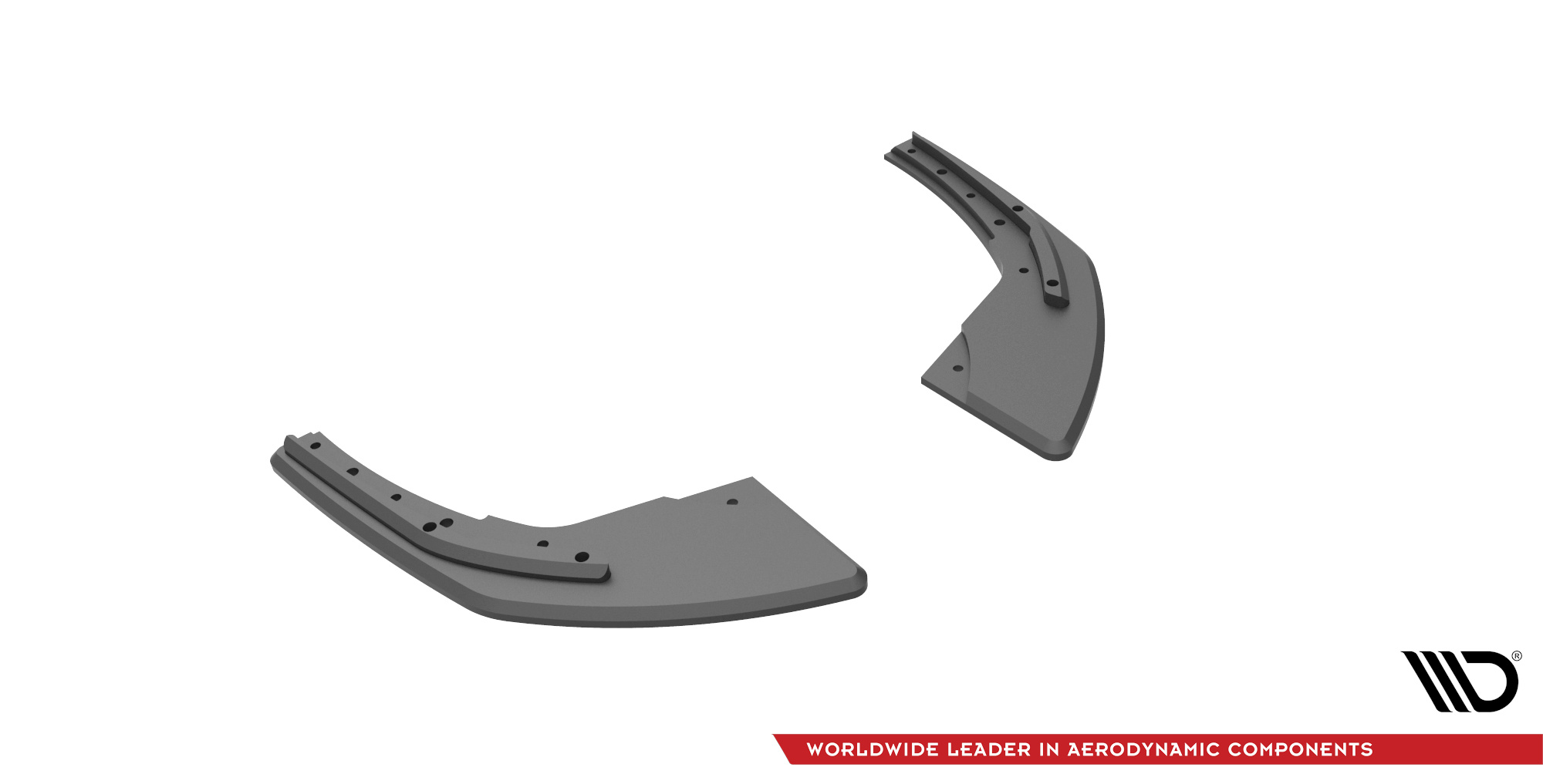 Street Pro Rear Side Splitters Audi S3 Sportback 8V Facelift - Image 4