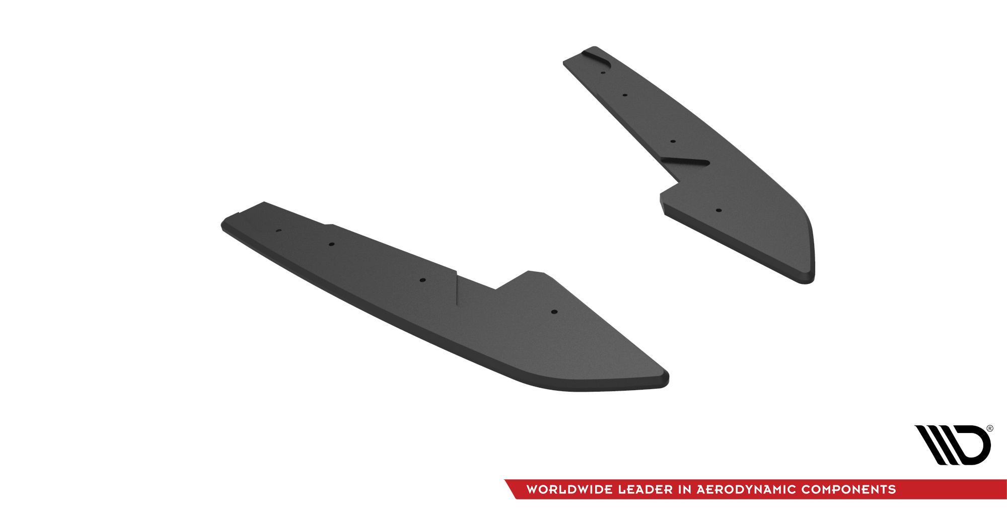 Street Pro Rear Side Splitters Audi S5 Sportback F5 - Image 4