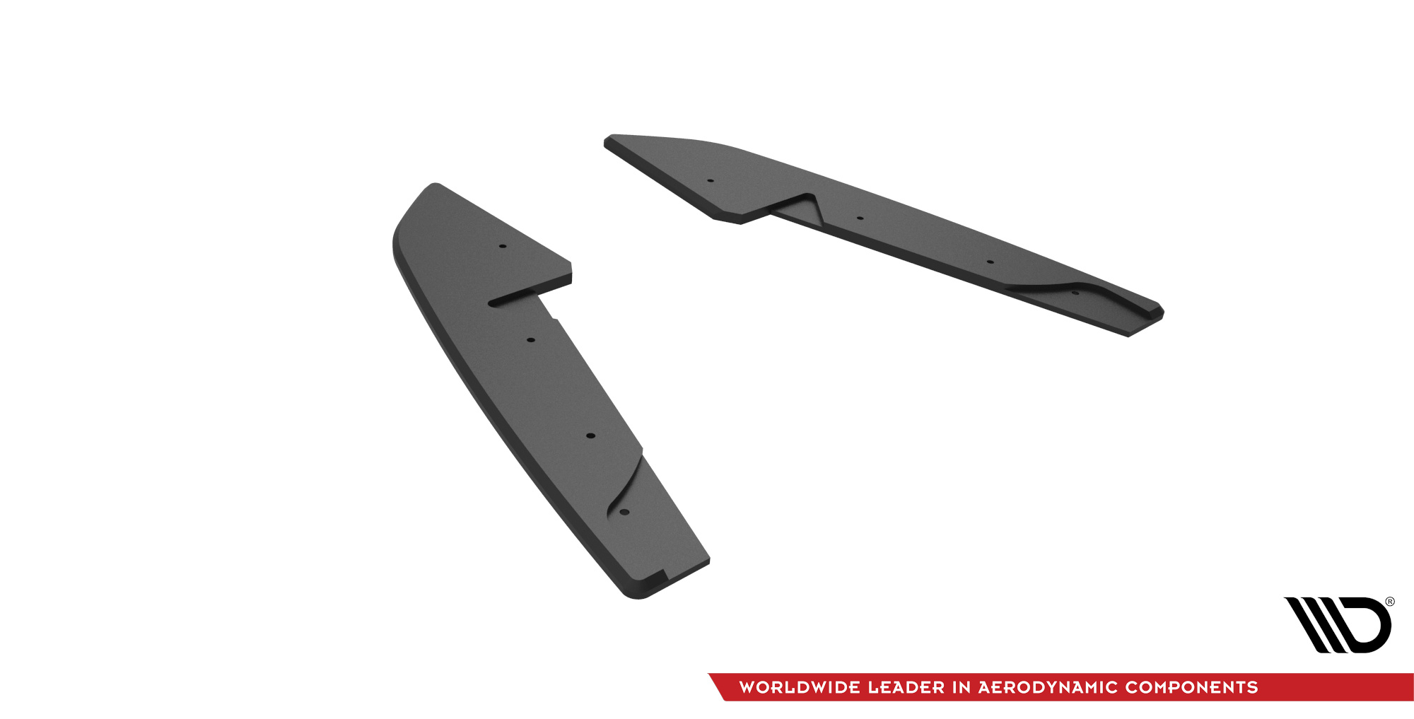 Street Pro Rear Side Splitters Audi S5 Sportback F5 - Image 5