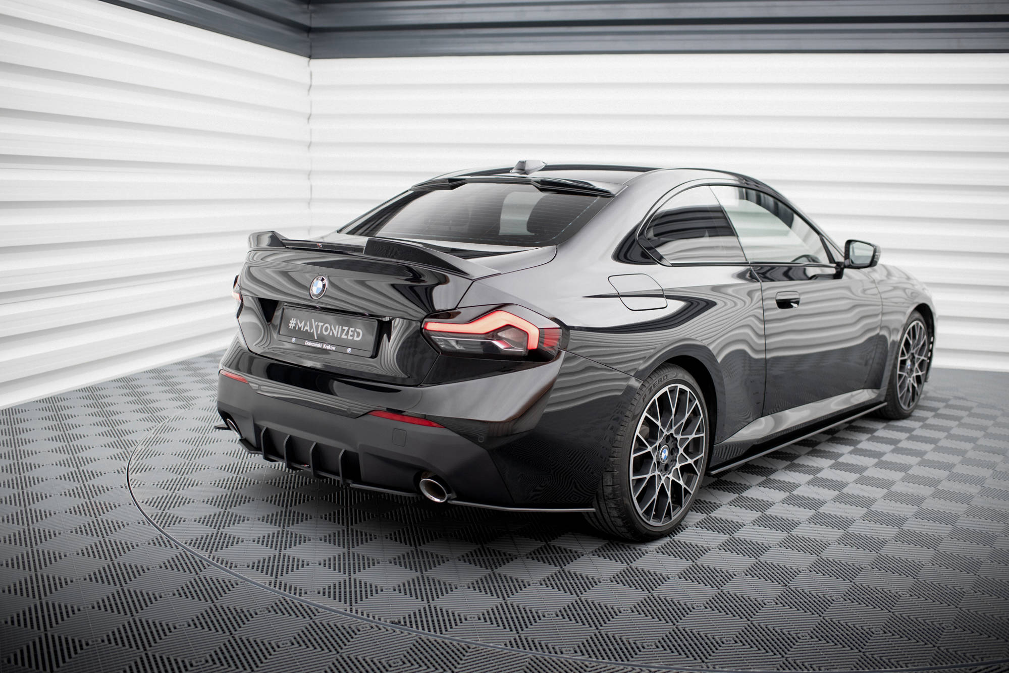 Street Pro Rear Side Splitters BMW 2 Coupe G42 - Image 2