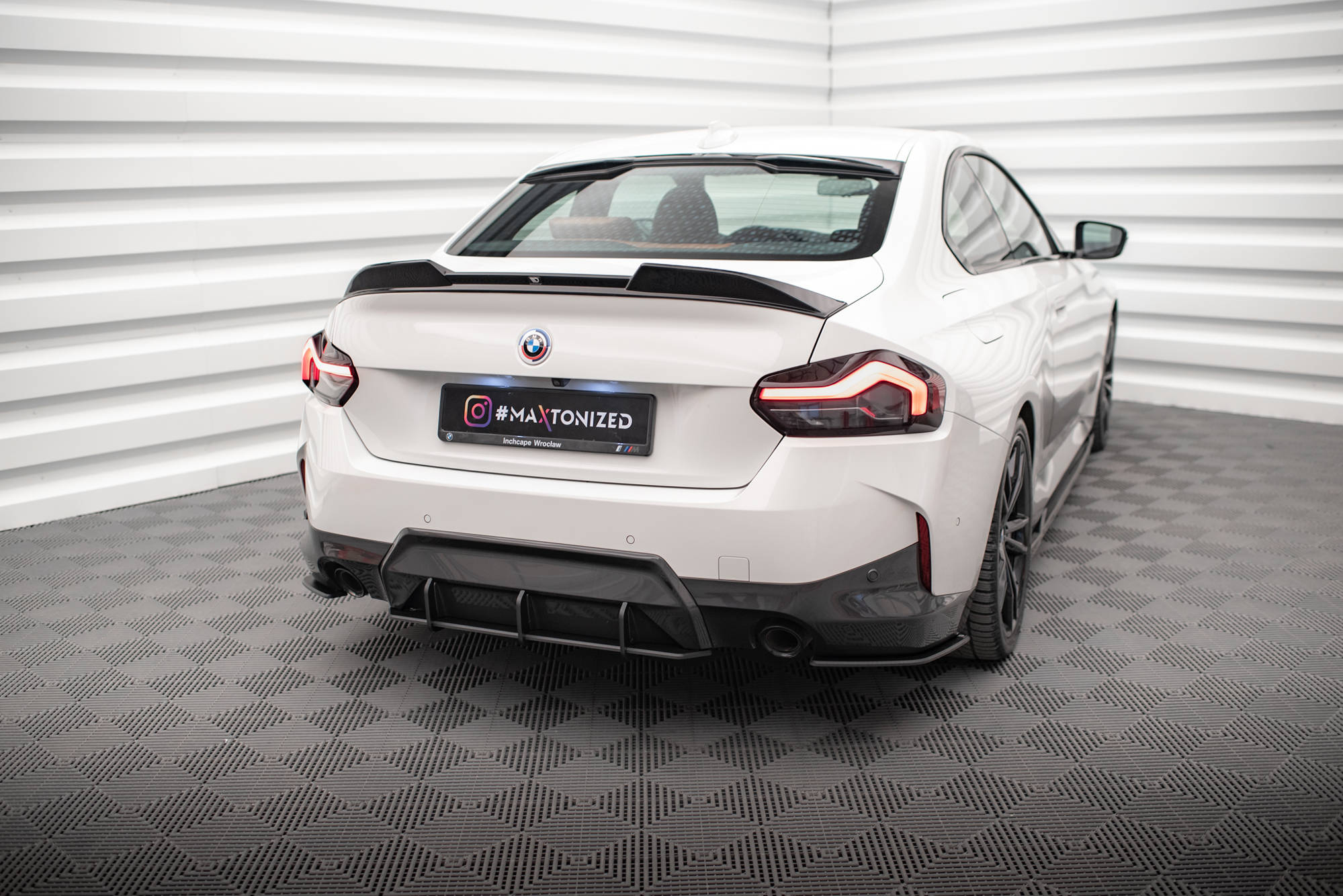 Street Pro Rear Side Splitters BMW 2 Coupe M-Pack G42 - Image 2