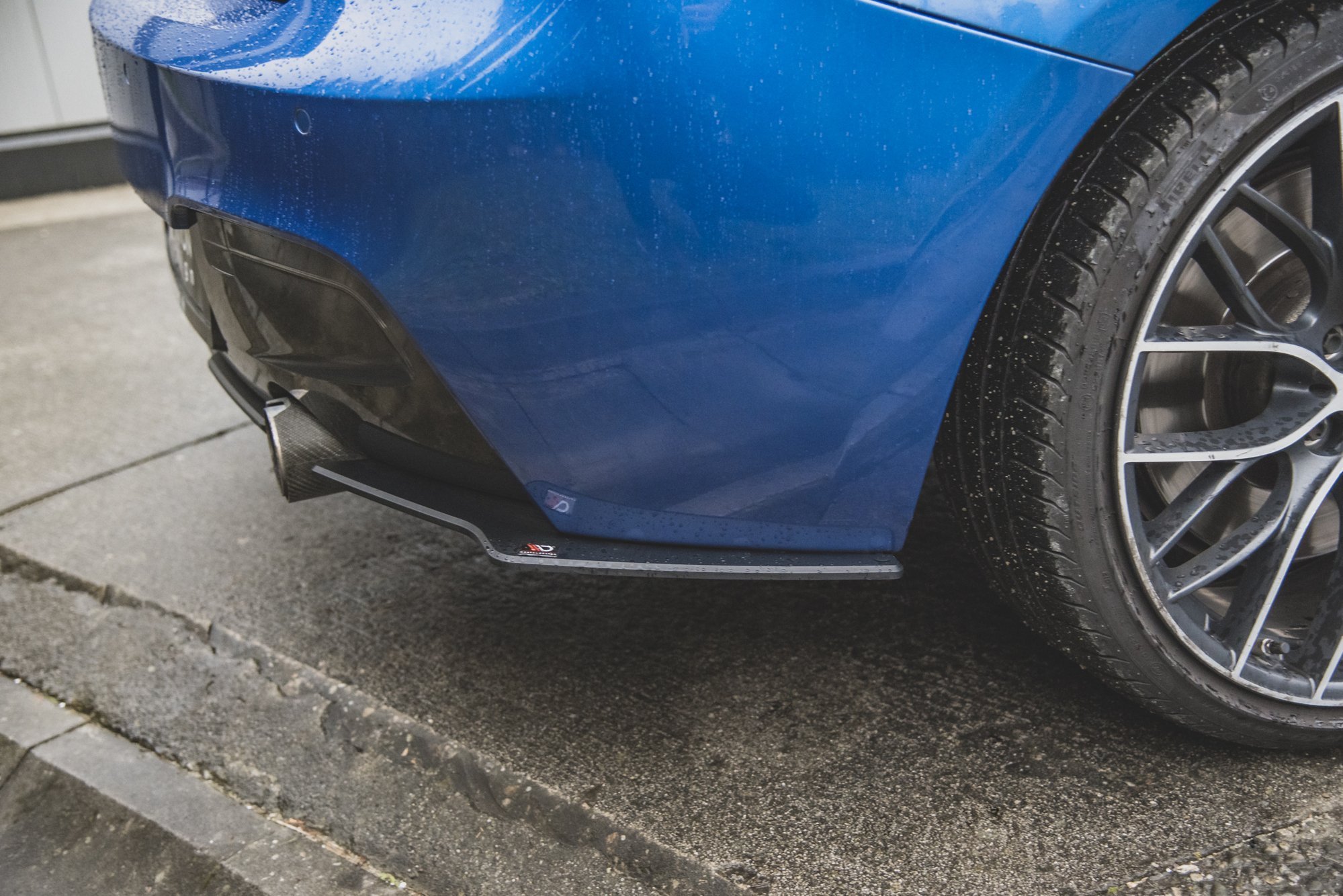 Street Pro Rear Side Splitters BMW M135i F20 - Image 2