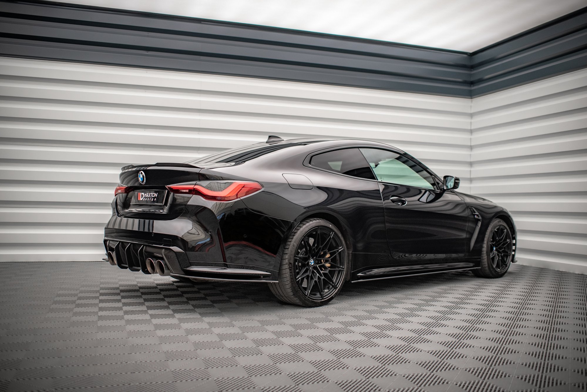 Street Pro Rear Side Splitters BMW M4 G82 - Image 2