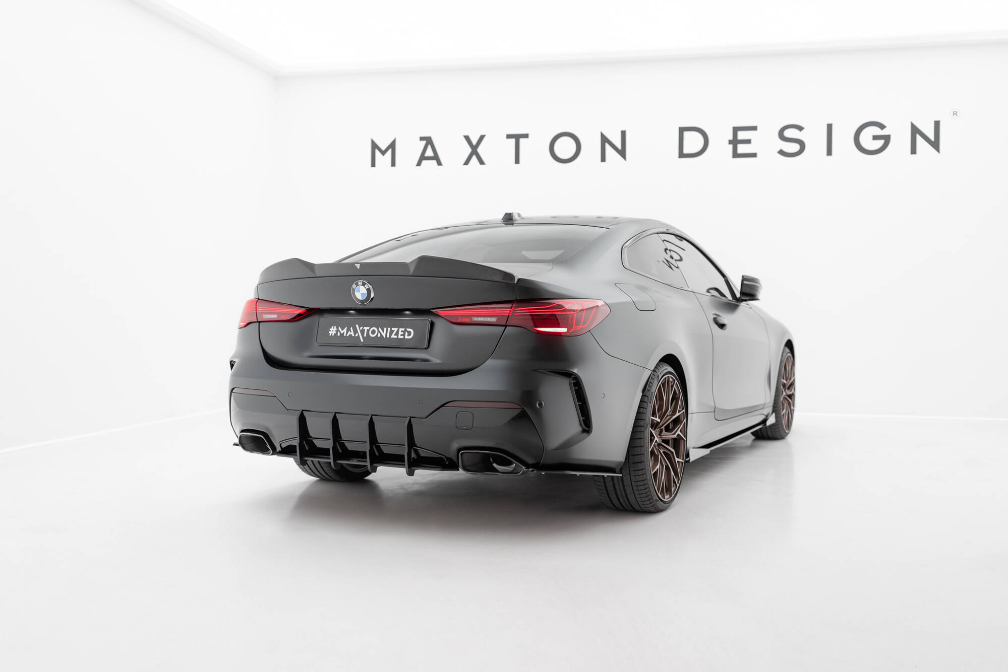 Street Pro Rear Side Splitters BMW M440i G22 / G23 / G22 Facelift / G23 Facelift - Image 3