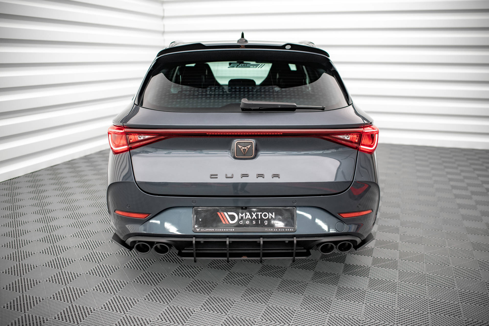 Street Pro Rear Side Splitters Cupra Leon ST Mk1 - Image 2