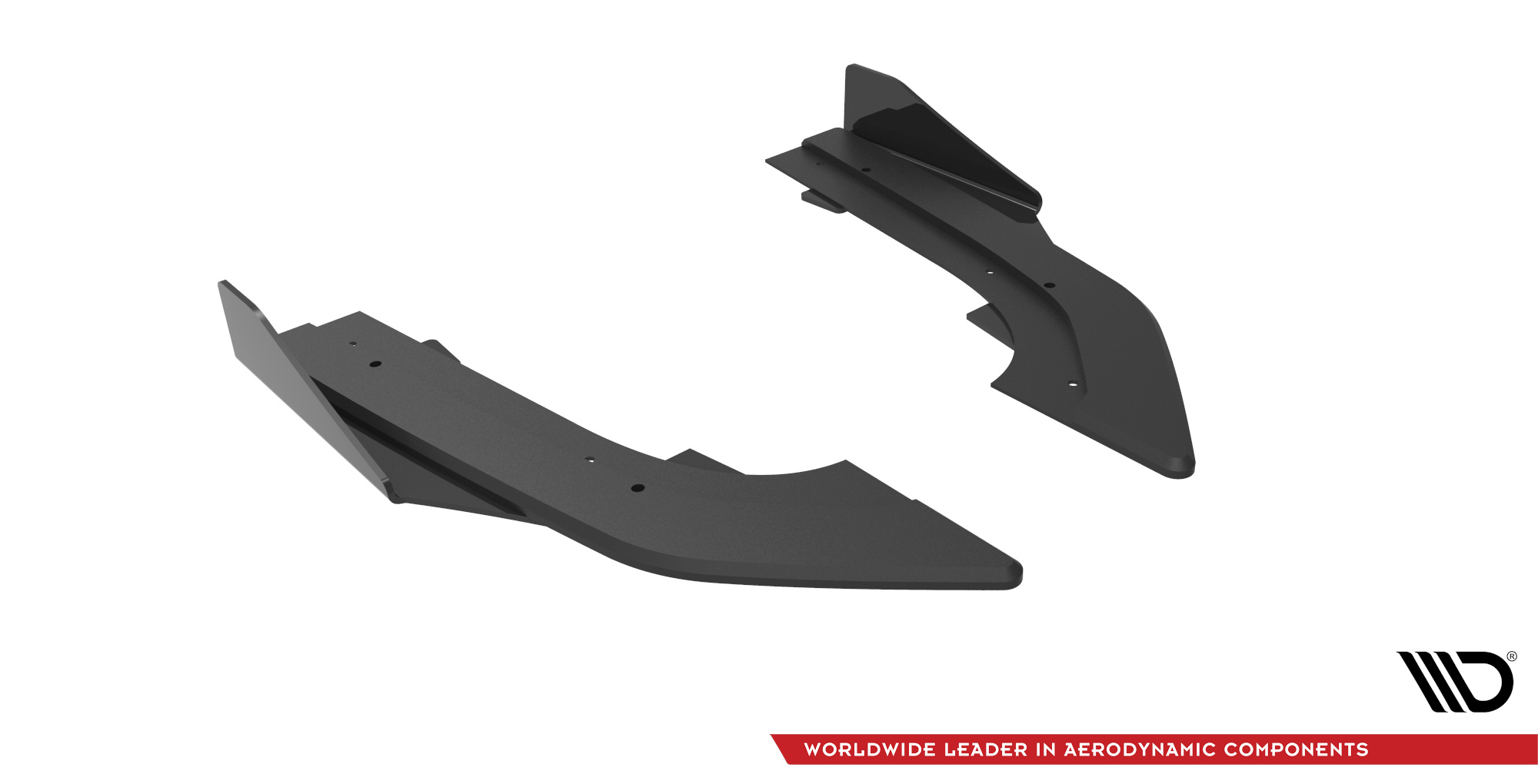 Street Pro Rear Side Splitters + Flaps Audi RS3 Sedan 8Y - Image 4