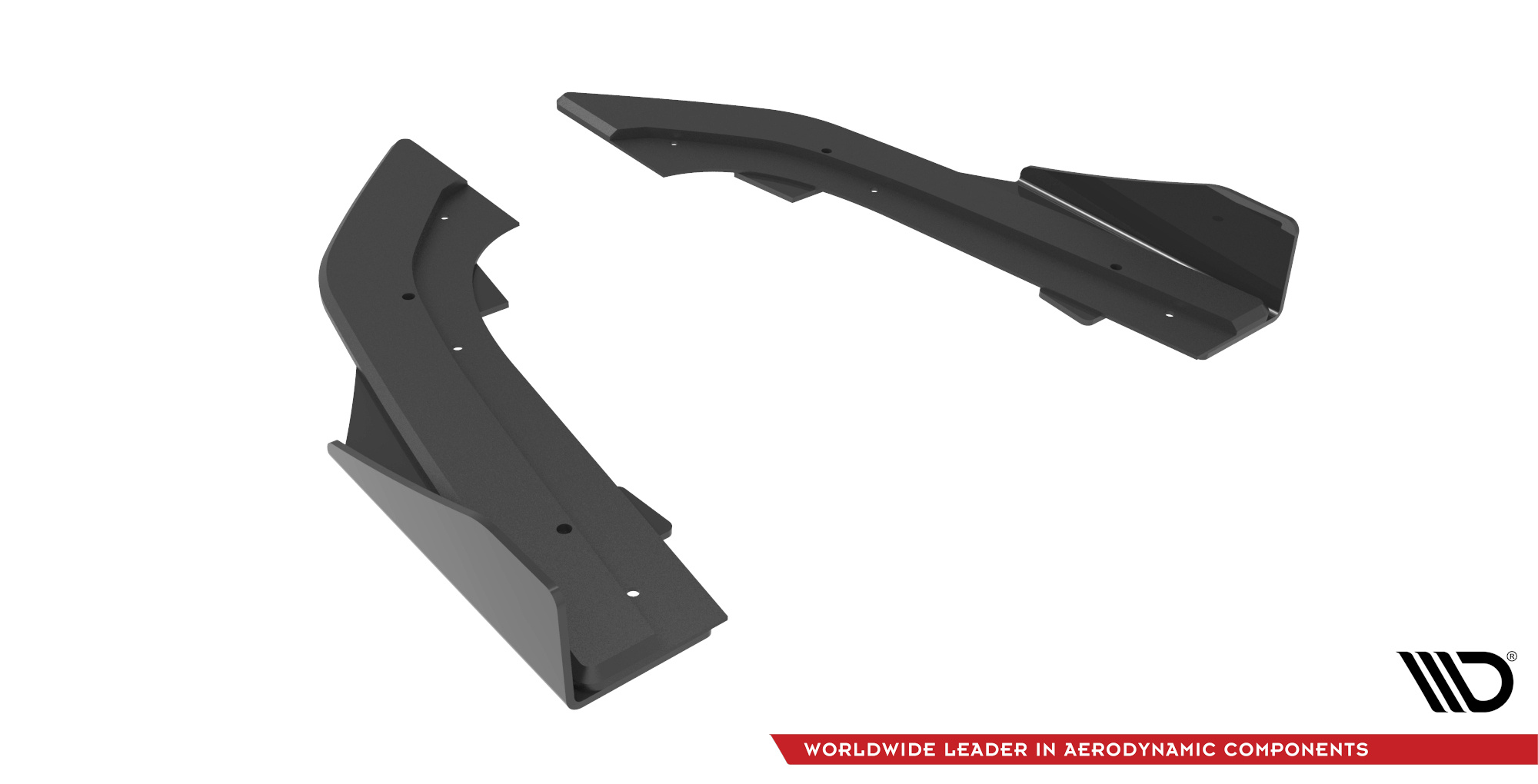 Street Pro Rear Side Splitters + Flaps Audi RS3 Sedan 8Y - Image 5