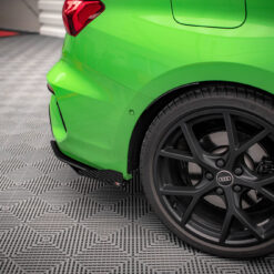 Alternative view of Street Pro Rear Side Splitters + Flaps Audi RS3 Sedan 8Y