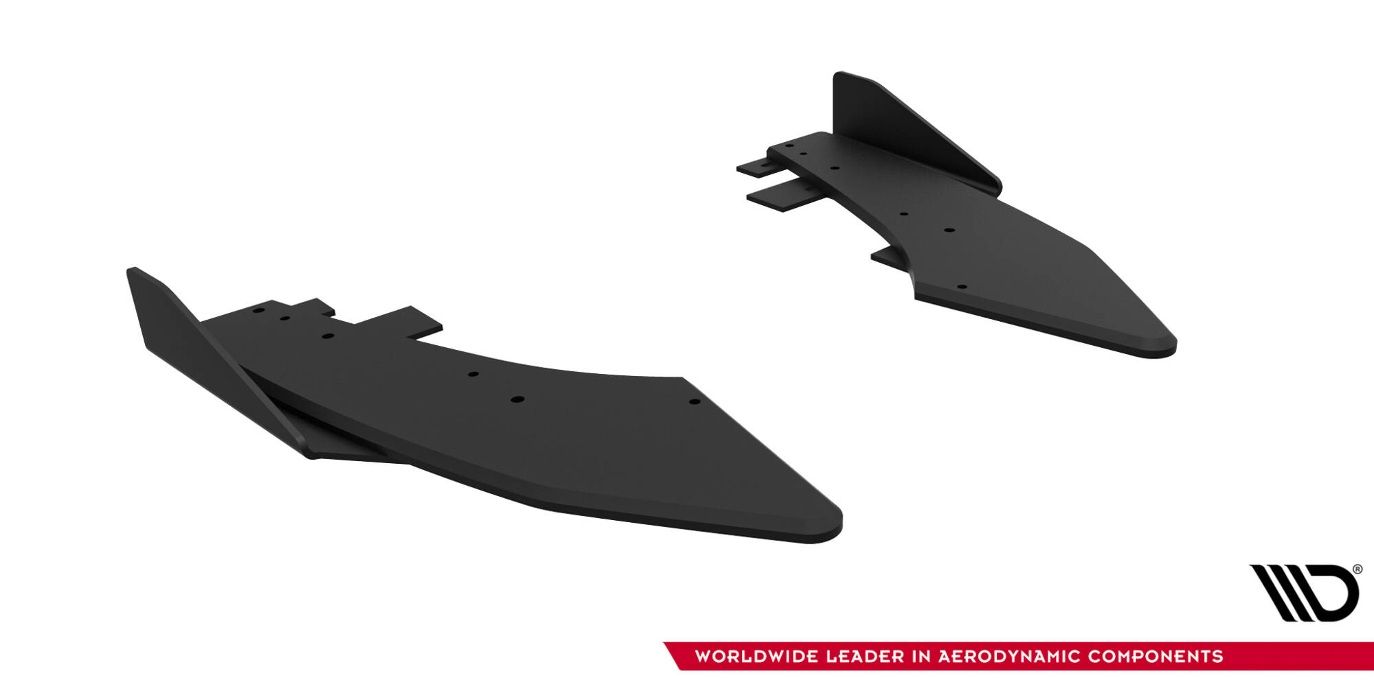 Street Pro Rear Side Splitters + Flaps Audi S3 Sedan 8Y Facelift - Image 4