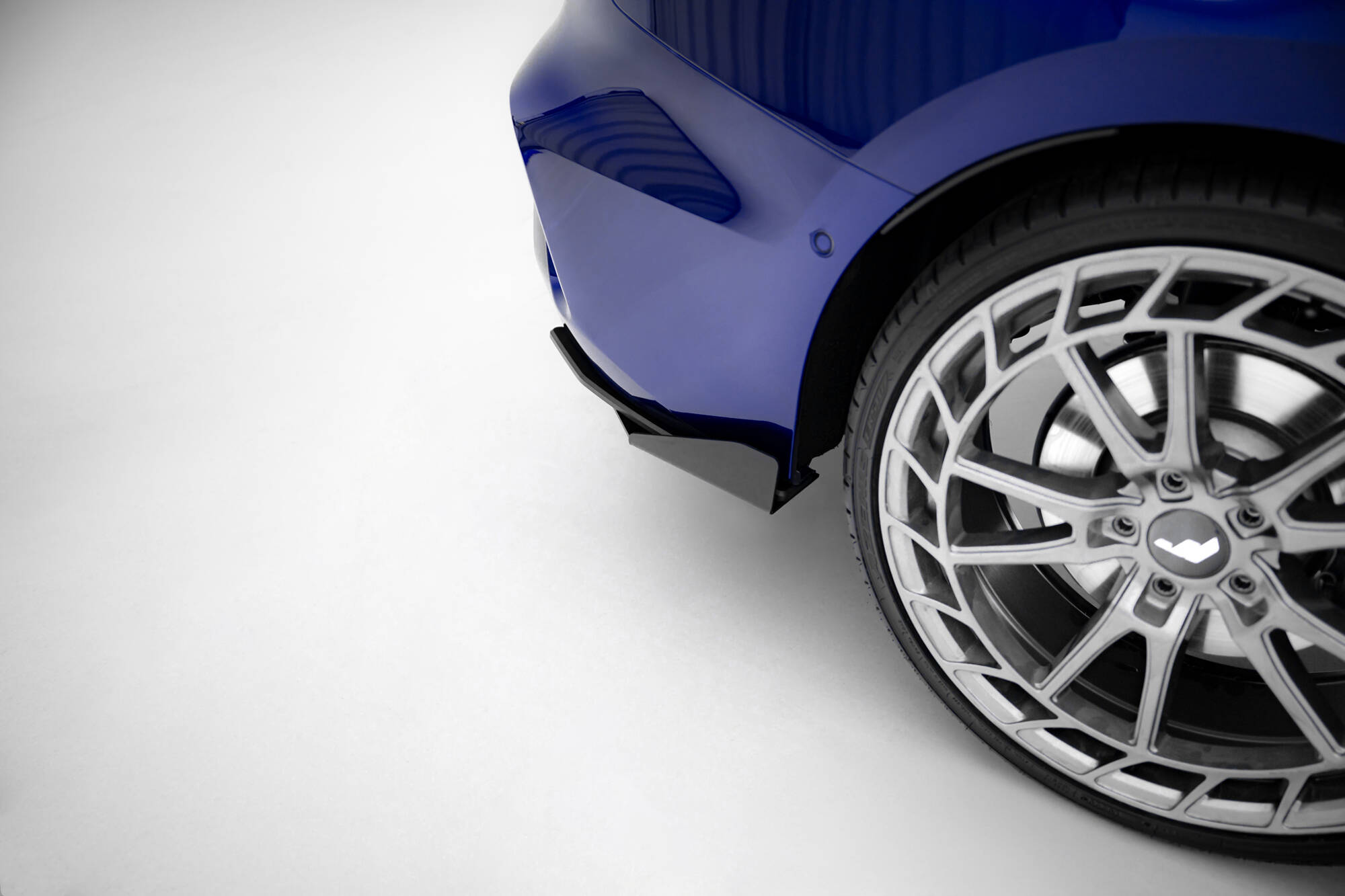 Street Pro Rear Side Splitters + Flaps Audi S3 Sedan 8Y Facelift - Image 2