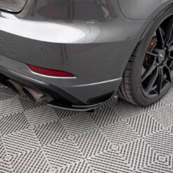 Street Pro Rear Side Splitters + Flaps Audi S3 Sportback 8V Facelift