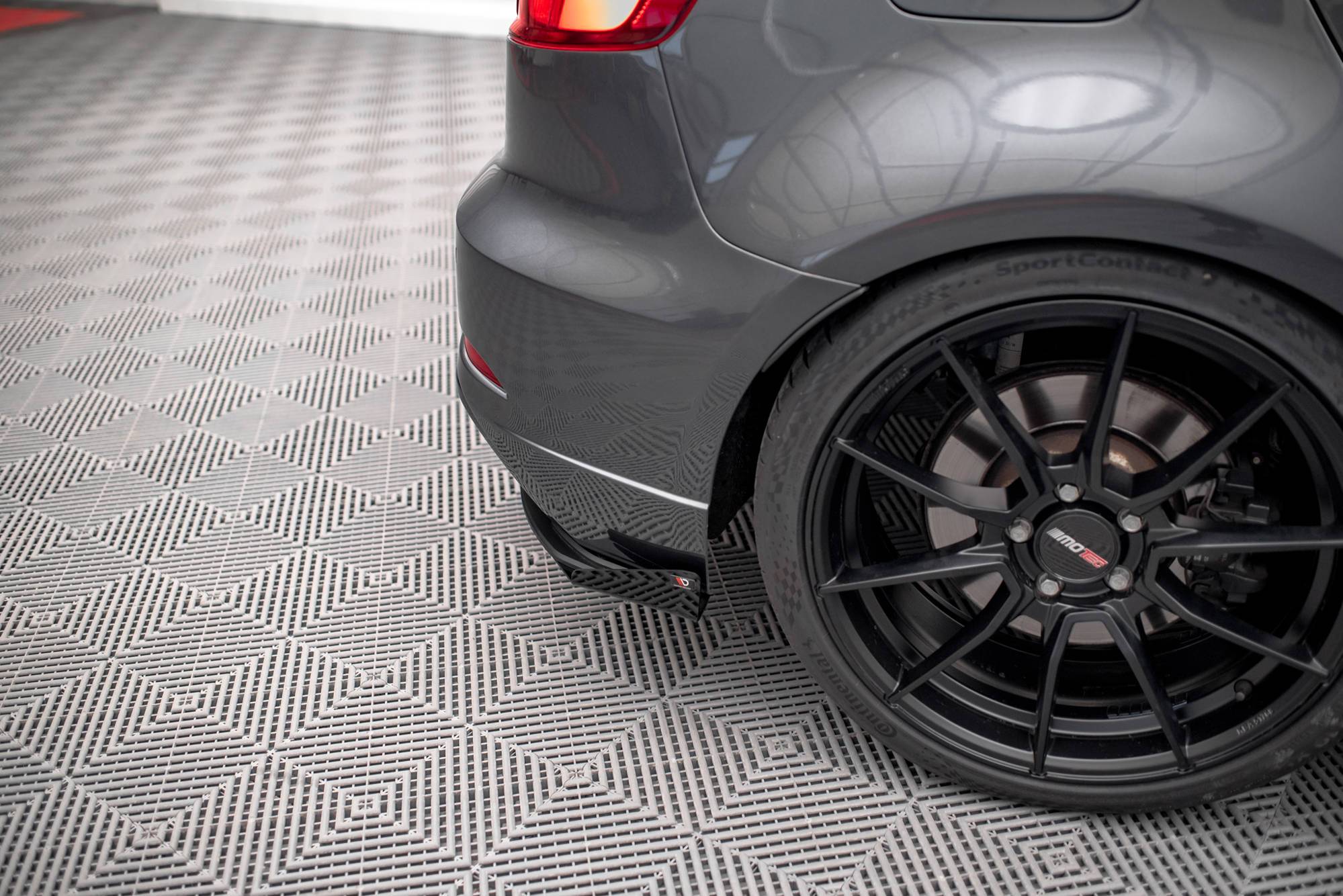 Street Pro Rear Side Splitters + Flaps Audi S3 Sportback 8V Facelift - Image 2
