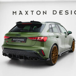 Alternative view of Street Pro Rear Side Splitters + Flaps Audi S3 Sportback 8Y Facelift