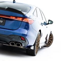 Street Pro Rear Side Splitters + Flaps Audi S5 Sedan / Avant B10