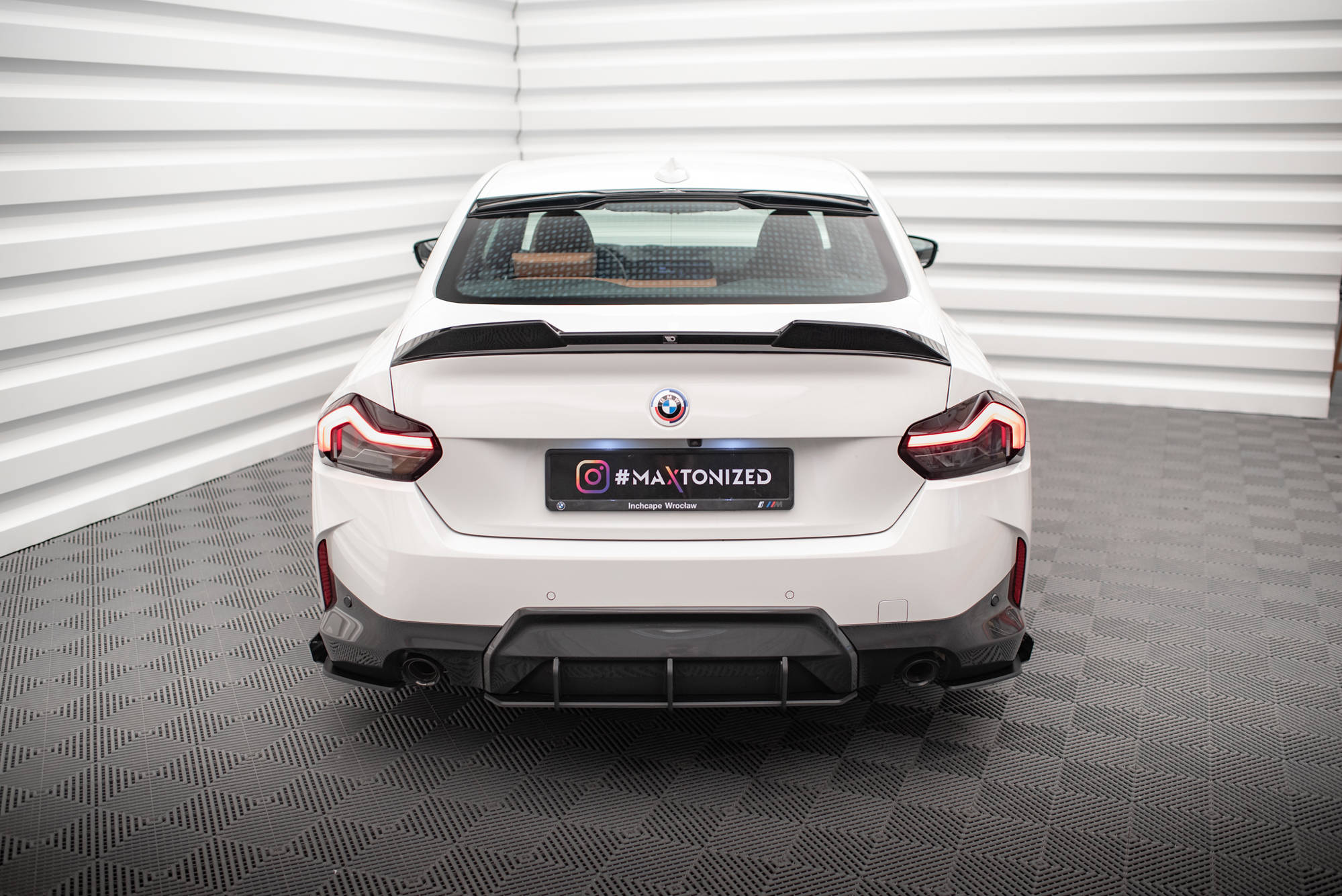 Street Pro Rear Side Splitters + Flaps BMW 2 Coupe M-Pack G42 - Image 2