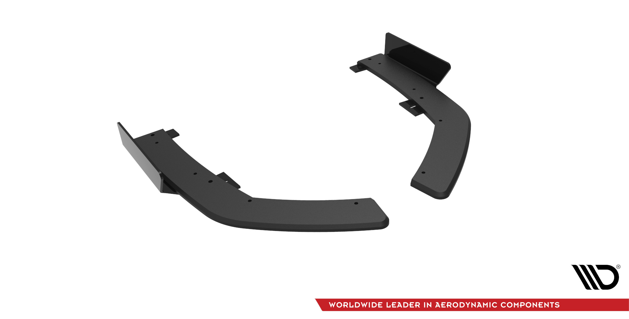 Street Pro Rear Side Splitters + Flaps BMW 2 Coupe M-Pack G42 - Image 4