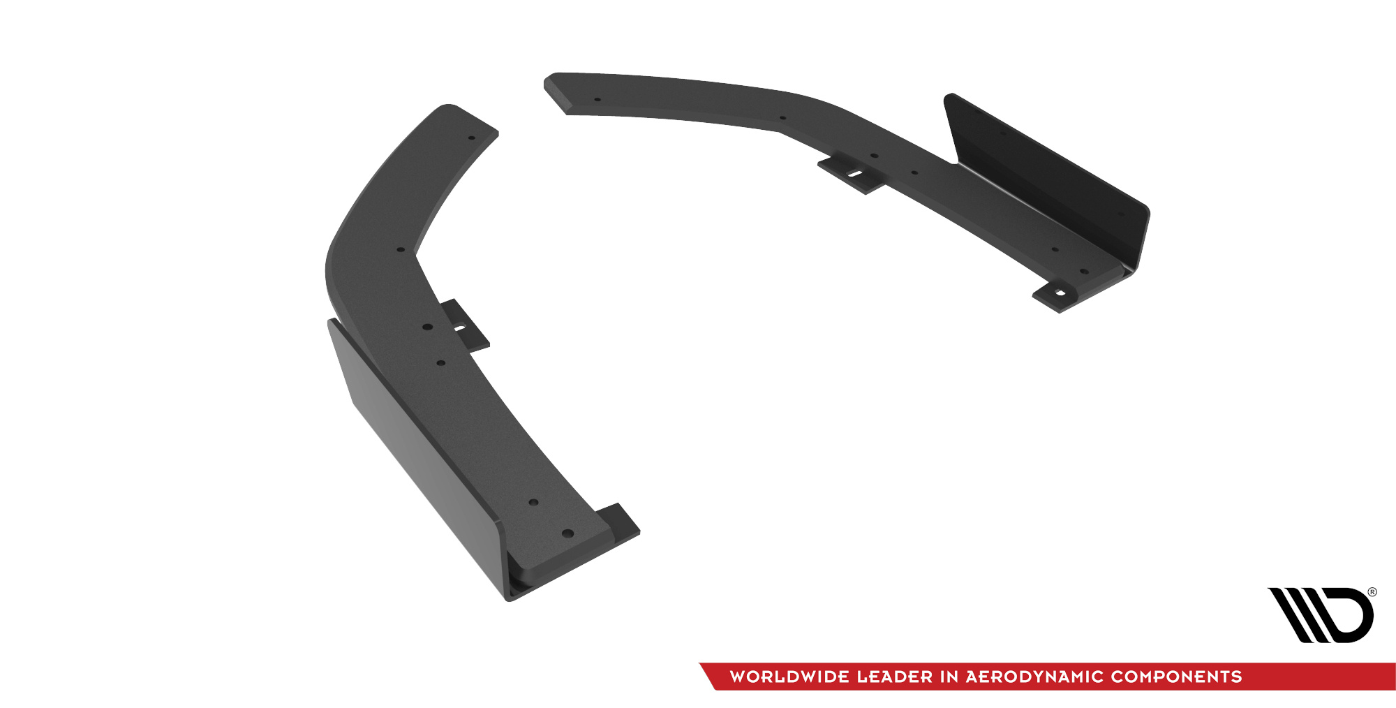 Street Pro Rear Side Splitters + Flaps BMW 2 Coupe M-Pack G42 - Image 5