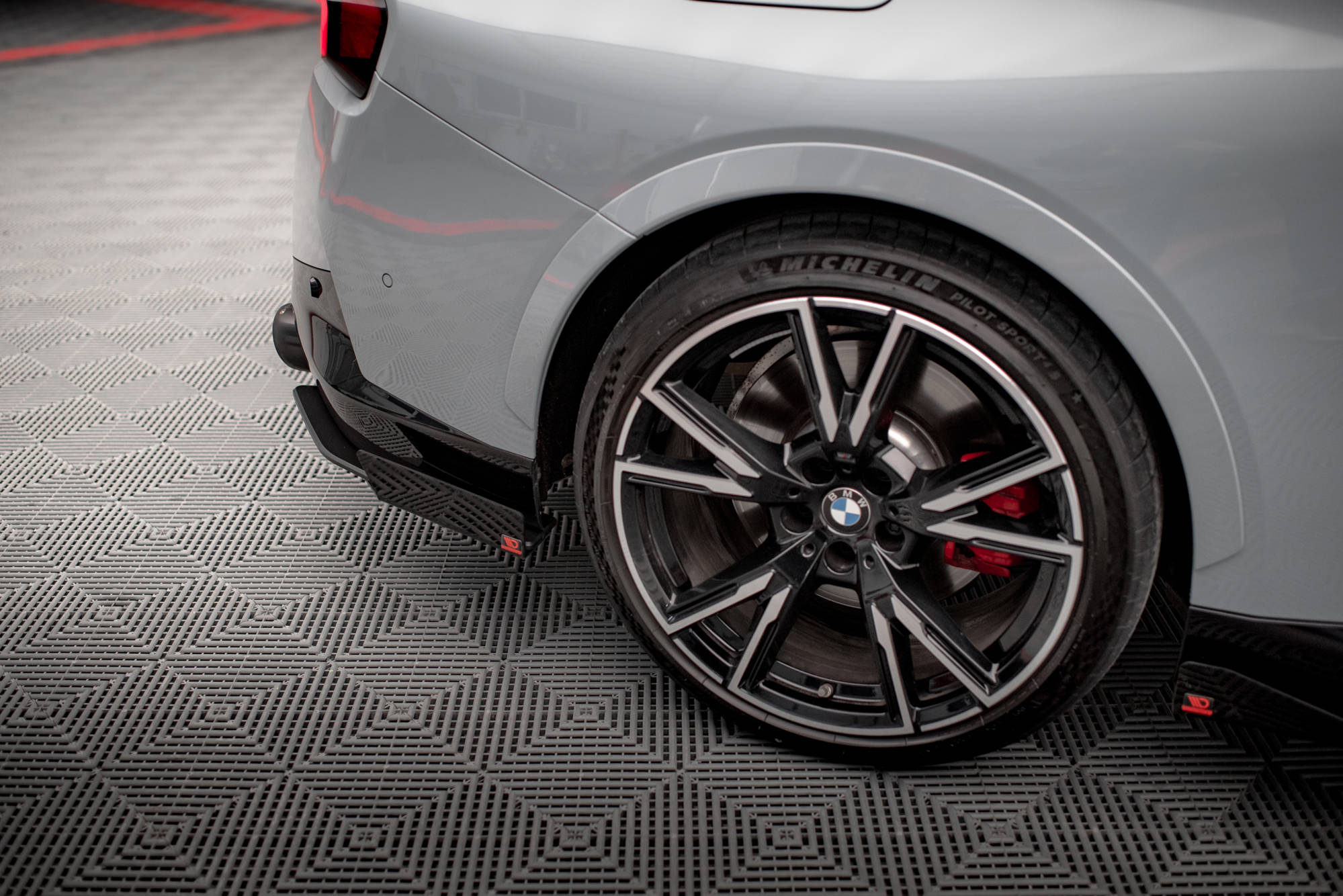 Street Pro Rear Side Splitters + Flaps BMW 2 Coupe M240i G42 - Image 3