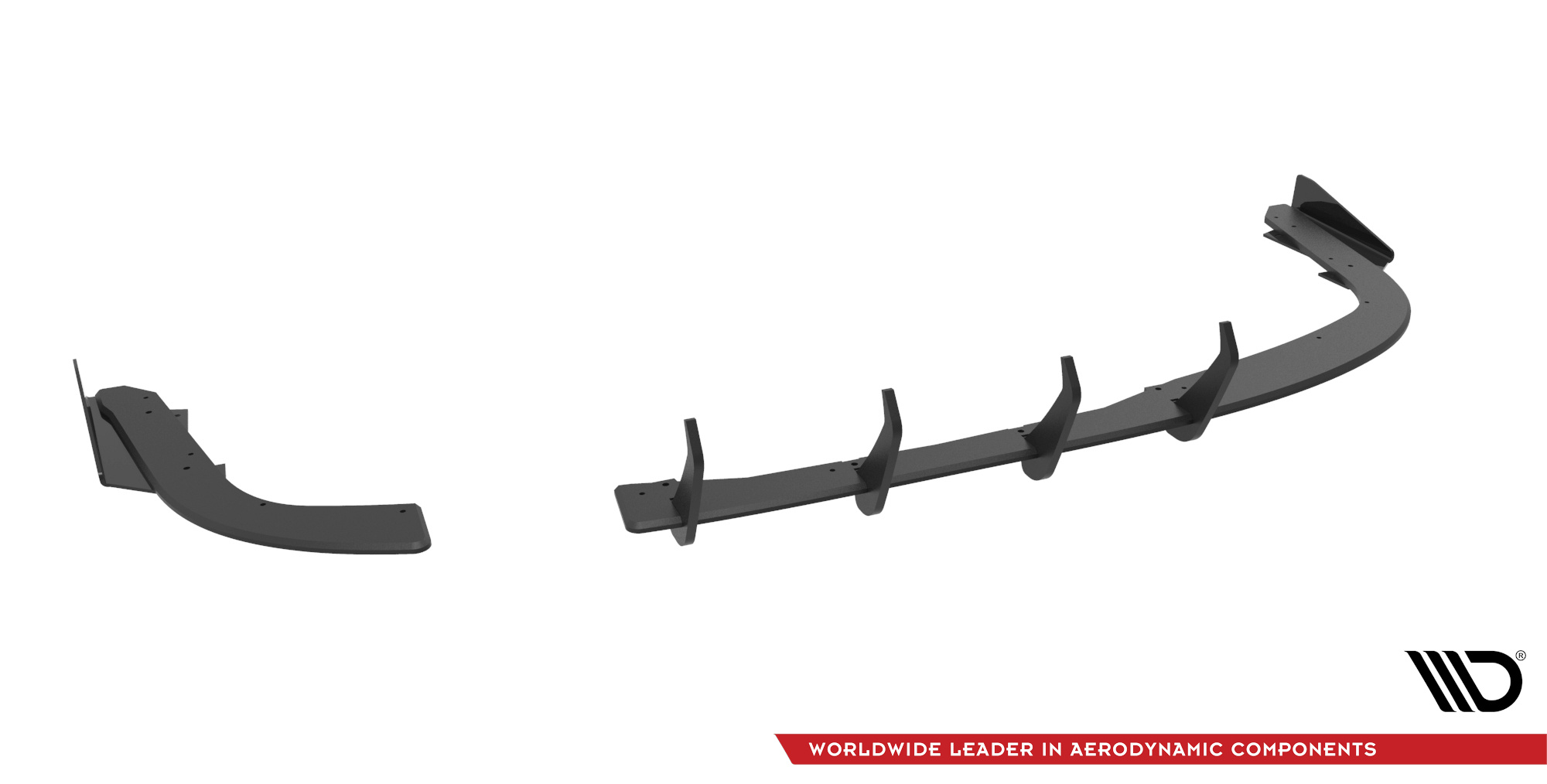 Street Pro Rear Side Splitters + Flaps BMW 4 Gran Coupe F36 - Image 5