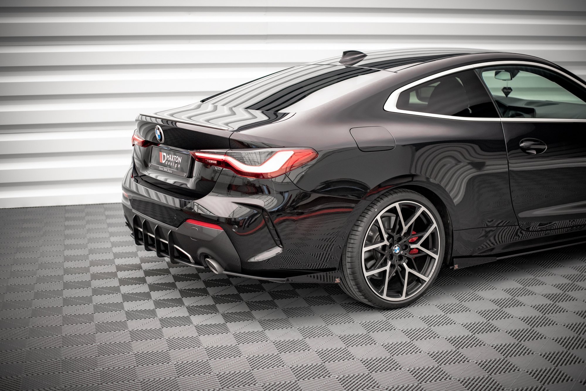 Street Pro Rear Side Splitters + Flaps BMW 4 M-Pack G22 / G23 / G22 Facelift / G23 Facelift - Image 2