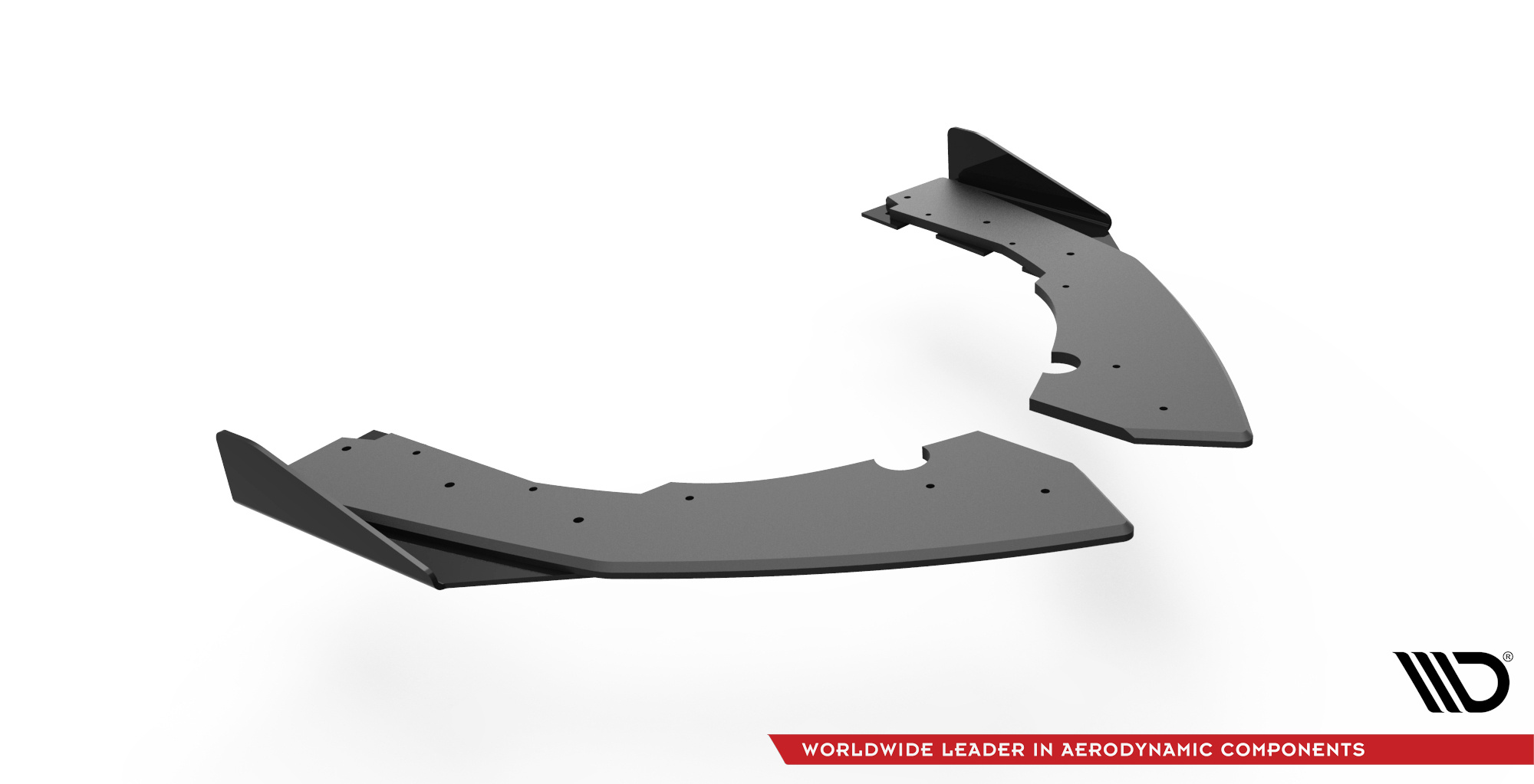 Street Pro Rear Side Splitters + Flaps BMW M2 F87 - Image 4