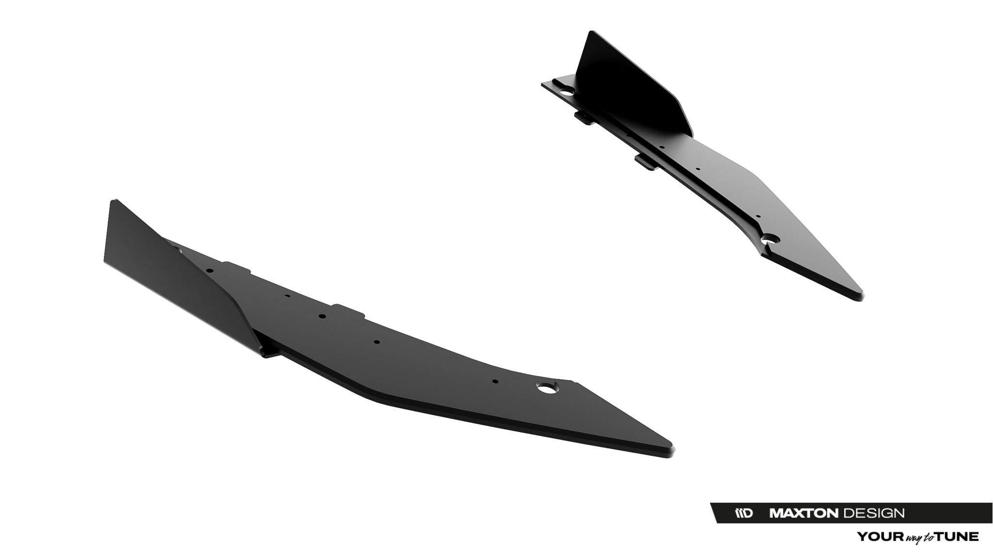 Street Pro Rear Side Splitters + Flaps Cupra Leon ST Mk1 Facelift - Image 4