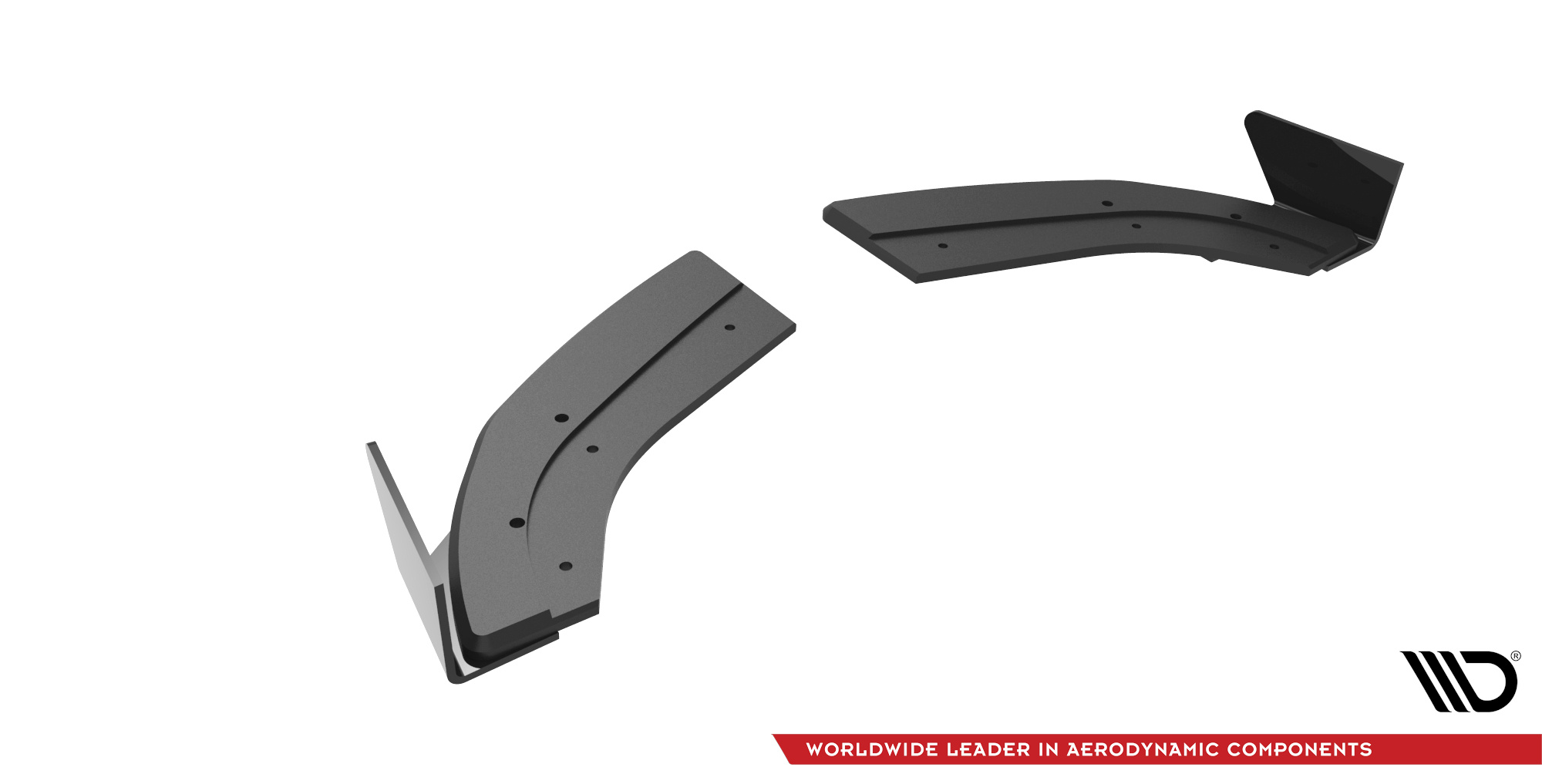 Street Pro Rear Side Splitters + Flaps Ford Fiesta ST Mk6 - Image 5