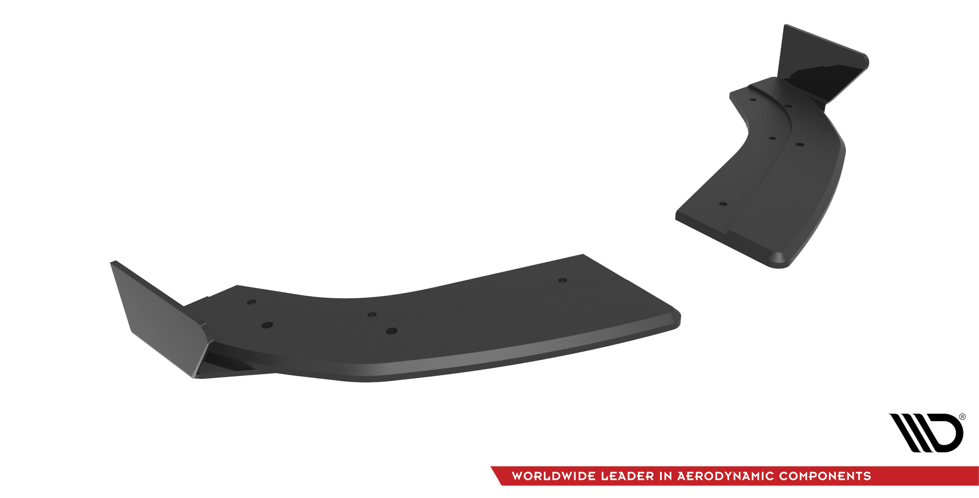 Street Pro Rear Side Splitters + Flaps Ford Fiesta ST Mk6 - Image 4