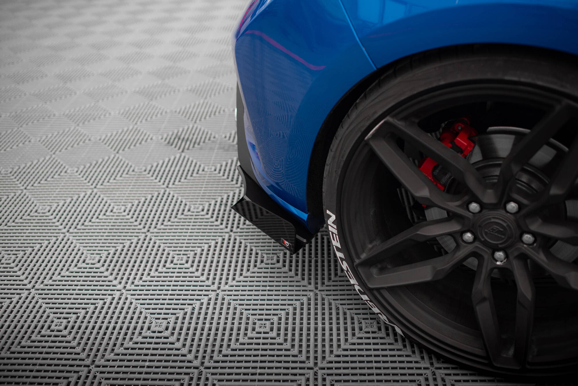 Street Pro Rear Side Splitters + Flaps Ford Focus ST Mk4 - Image 8