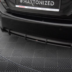 Alternative view of Street Pro Rear Side Splitters + Flaps Honda Civic Mk10