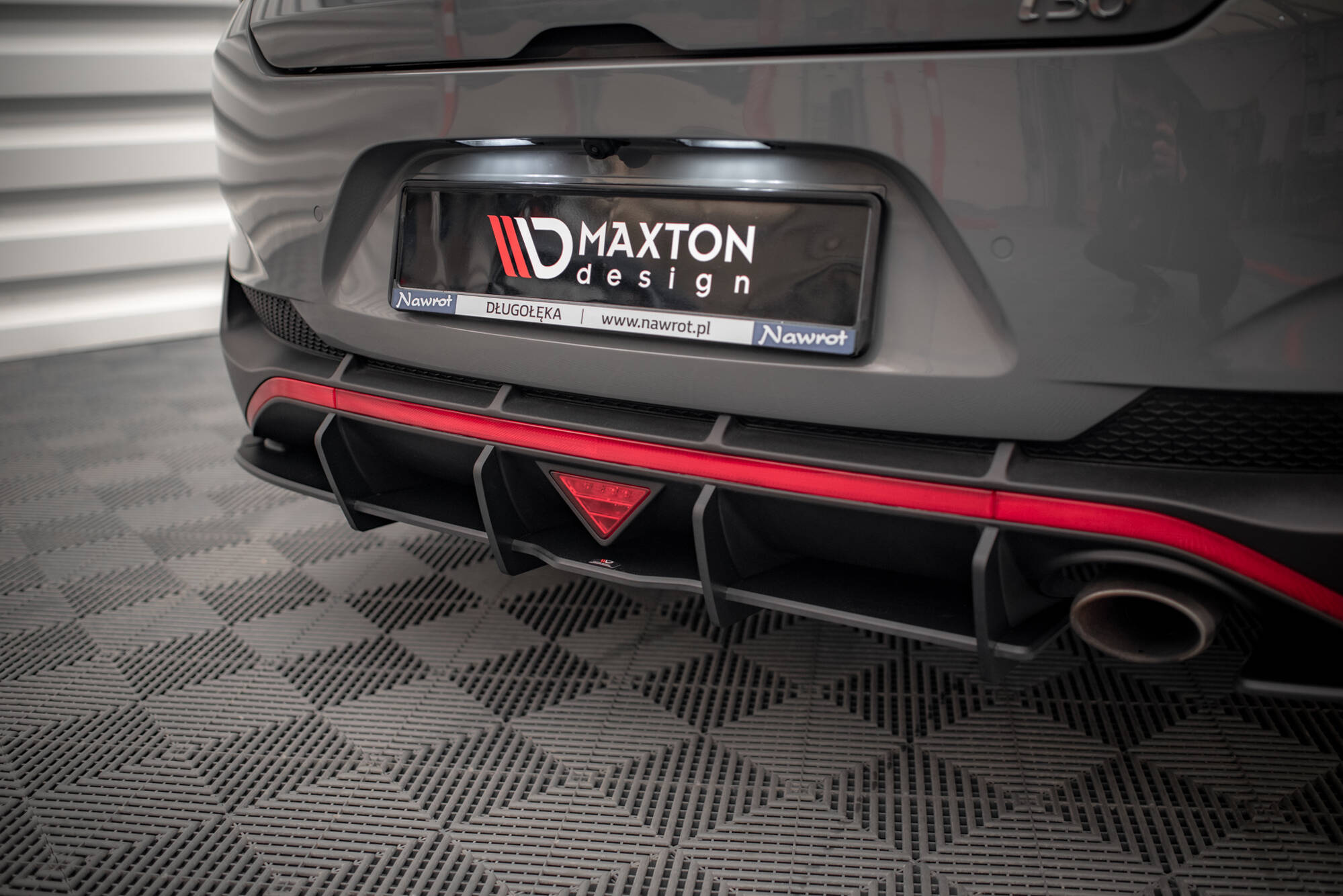 Street Pro Rear Side Splitters + Flaps Hyundai I30 Fastback N-Line Mk3 Facelift - Image 3