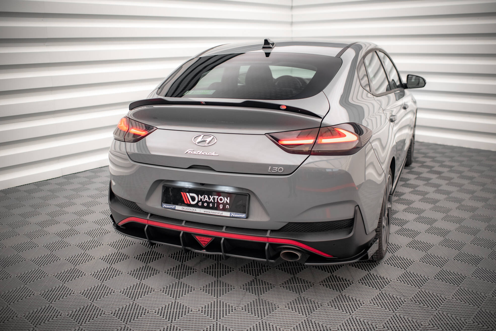 Street Pro Rear Side Splitters + Flaps Hyundai I30 Fastback N-Line Mk3 Facelift - Image 7