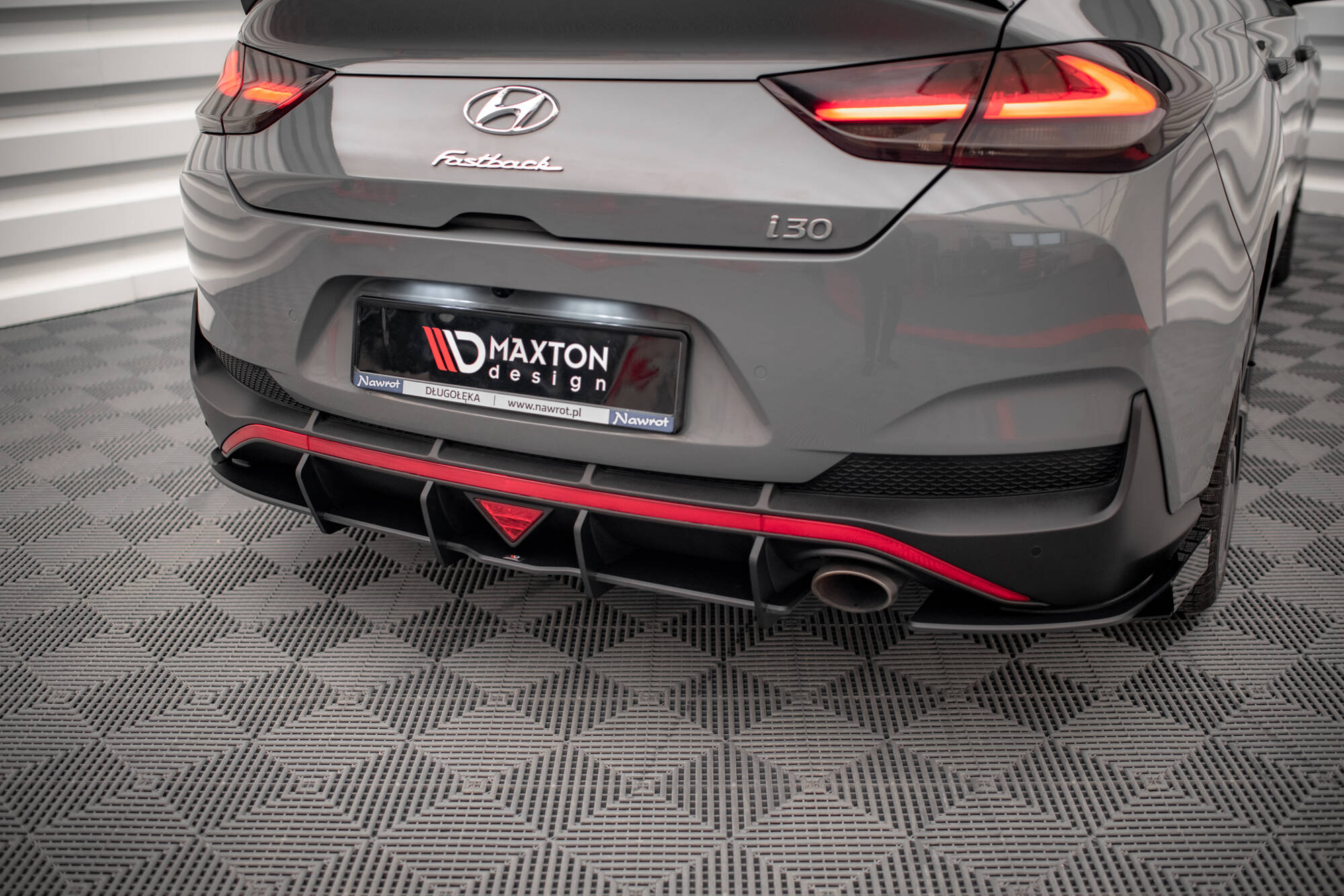 Street Pro Rear Side Splitters + Flaps Hyundai I30 Fastback N-Line Mk3 Facelift - Image 10