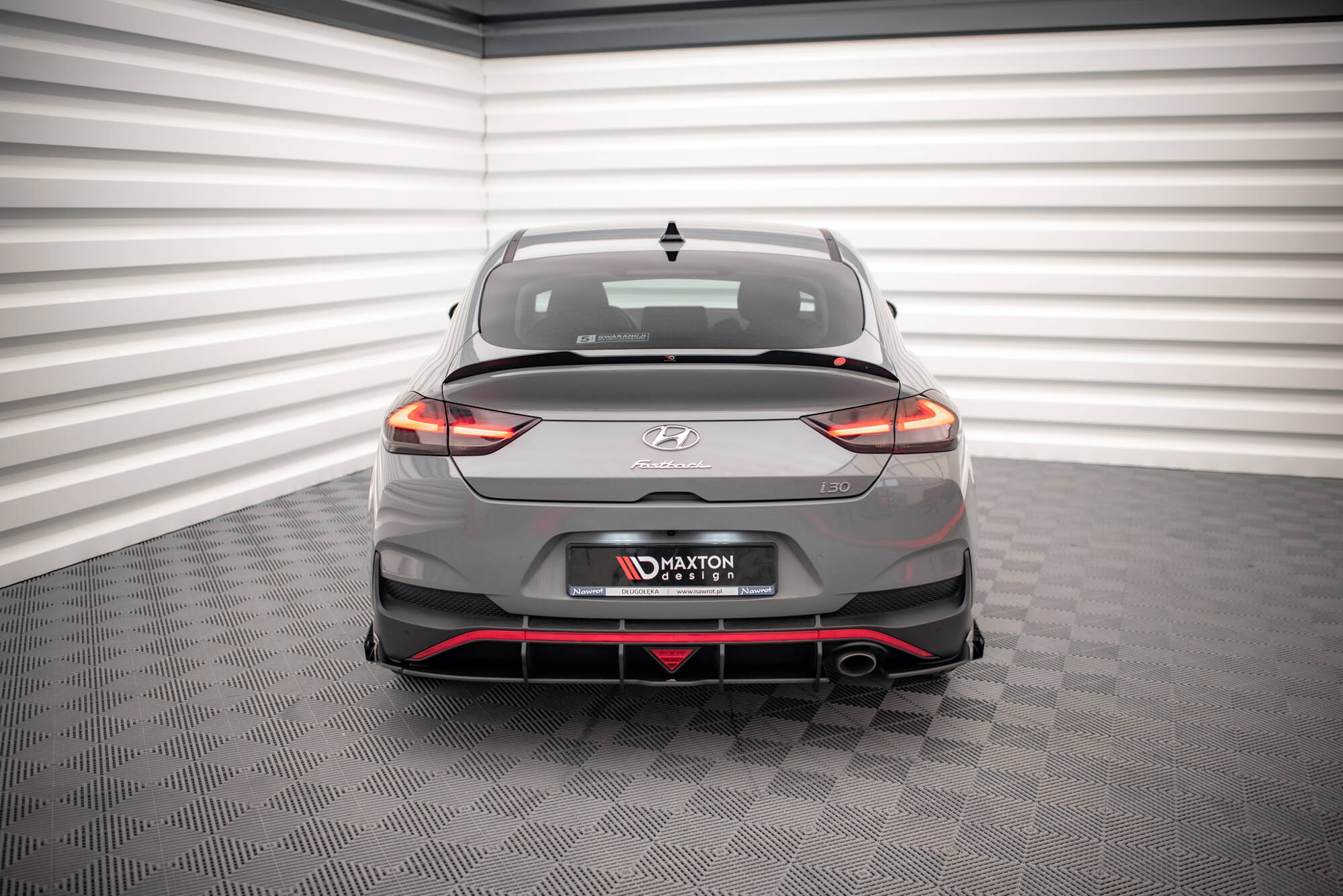 Street Pro Rear Side Splitters + Flaps Hyundai I30 Fastback N-Line Mk3 Facelift - Image 6
