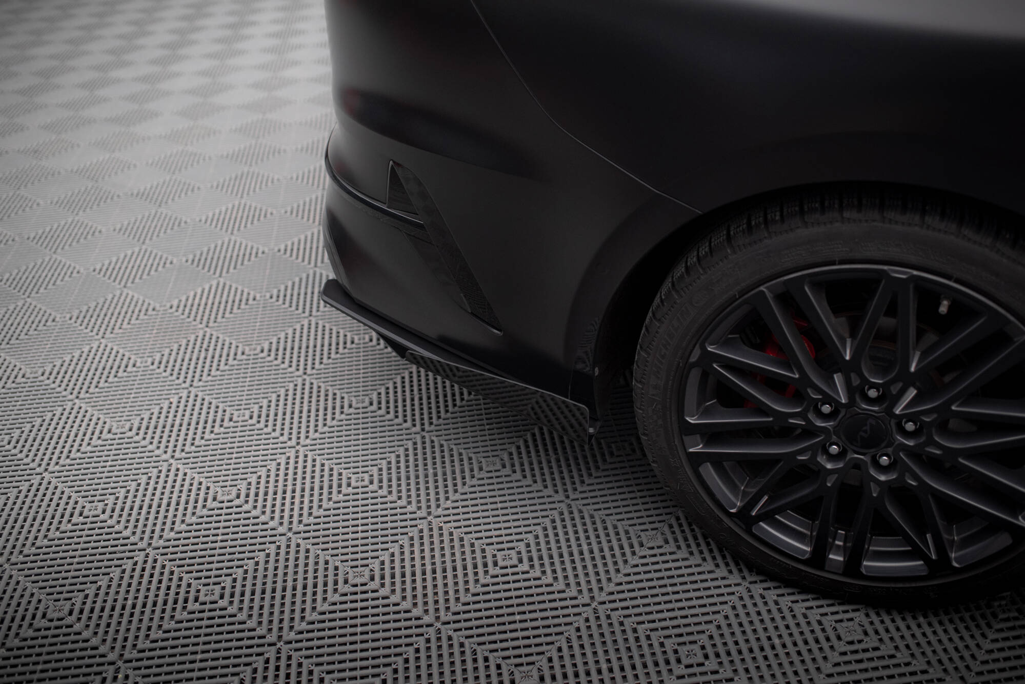Street Pro Rear Side Splitters + Flaps Kia Proceed GT Mk1 Facelift - Image 3