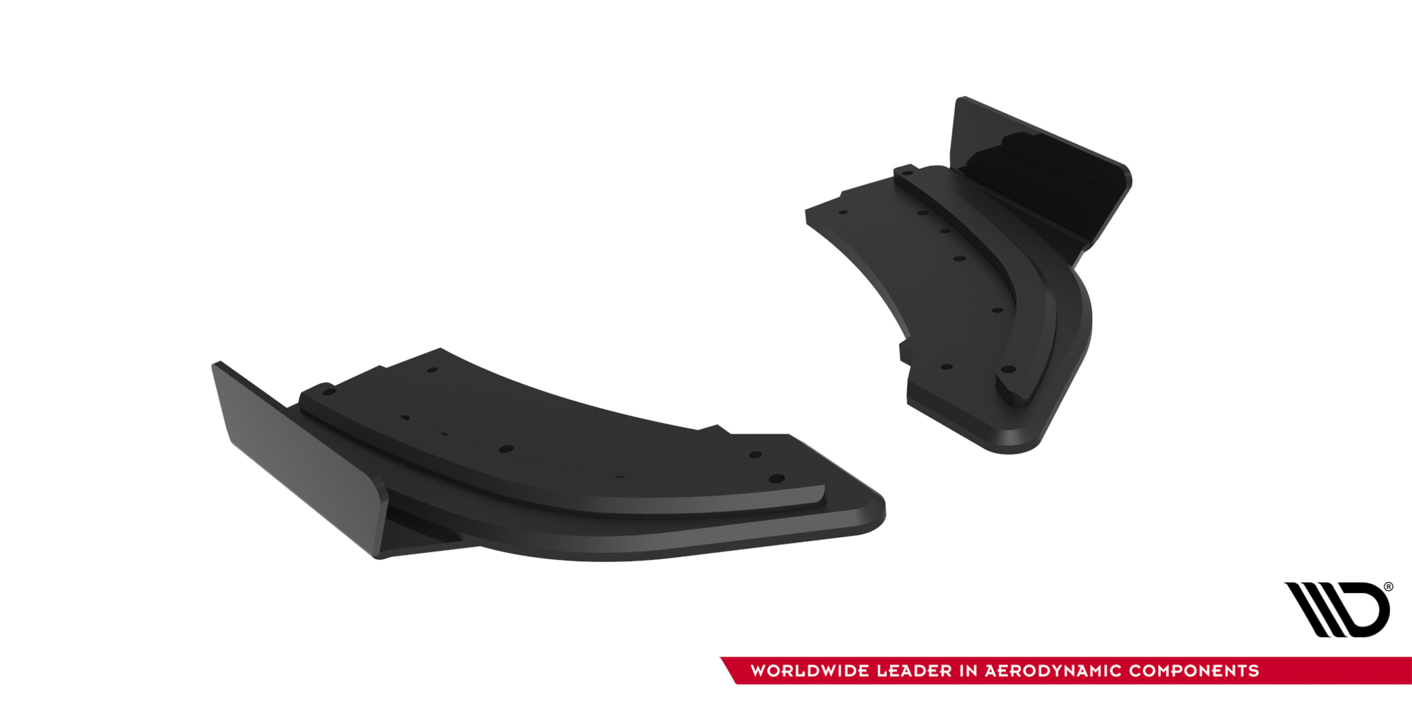 Street Pro Rear Side Splitters + Flaps Mazda 3 MPS Mk1 EU Version - Image 5