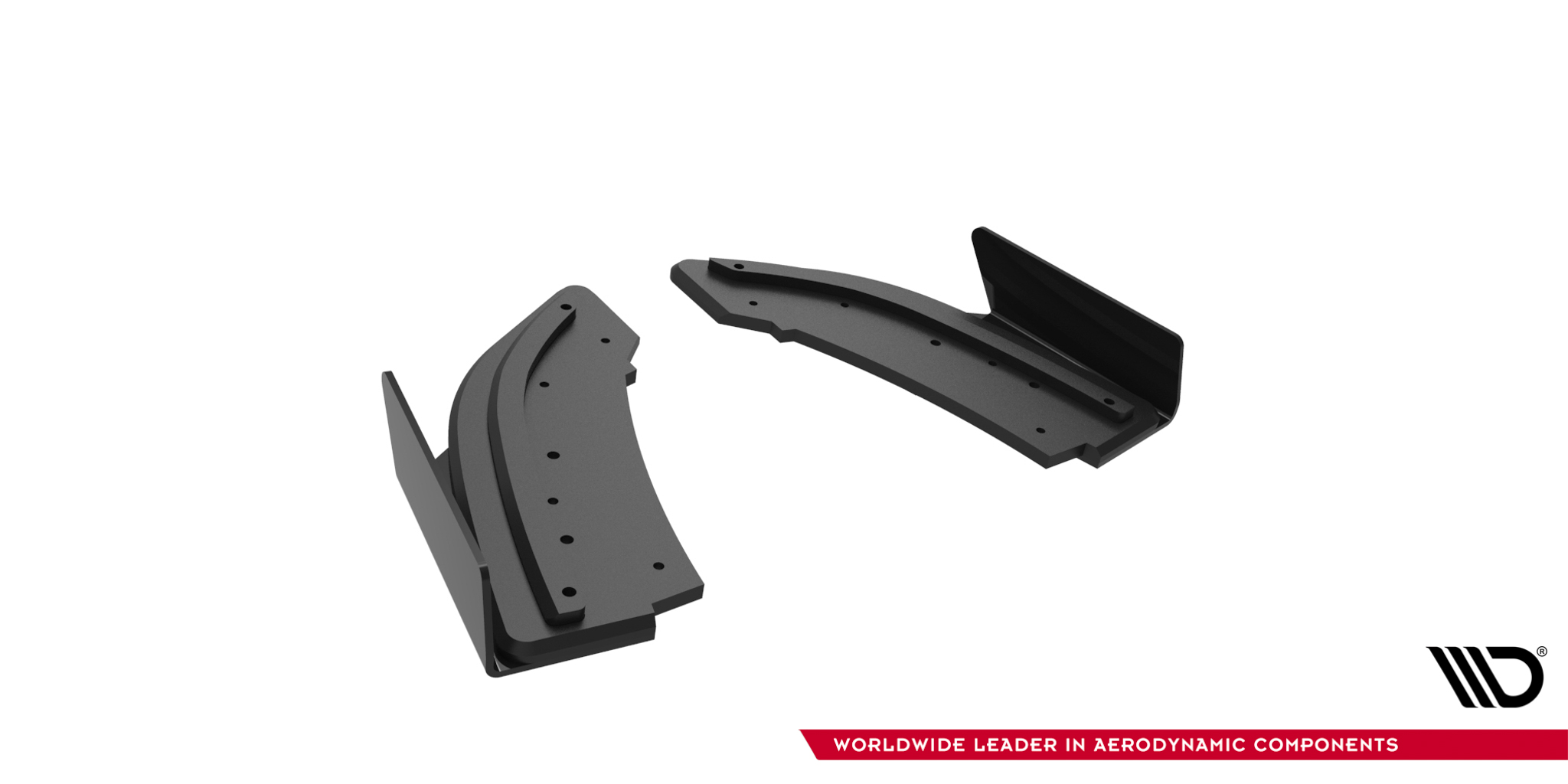 Street Pro Rear Side Splitters + Flaps Mazda 3 MPS Mk1 EU Version - Image 4