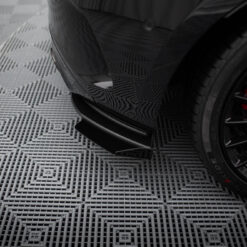 Alternative view of Street Pro Rear Side Splitters + Flaps Mercedes-AMG A35 Hatchback W177
