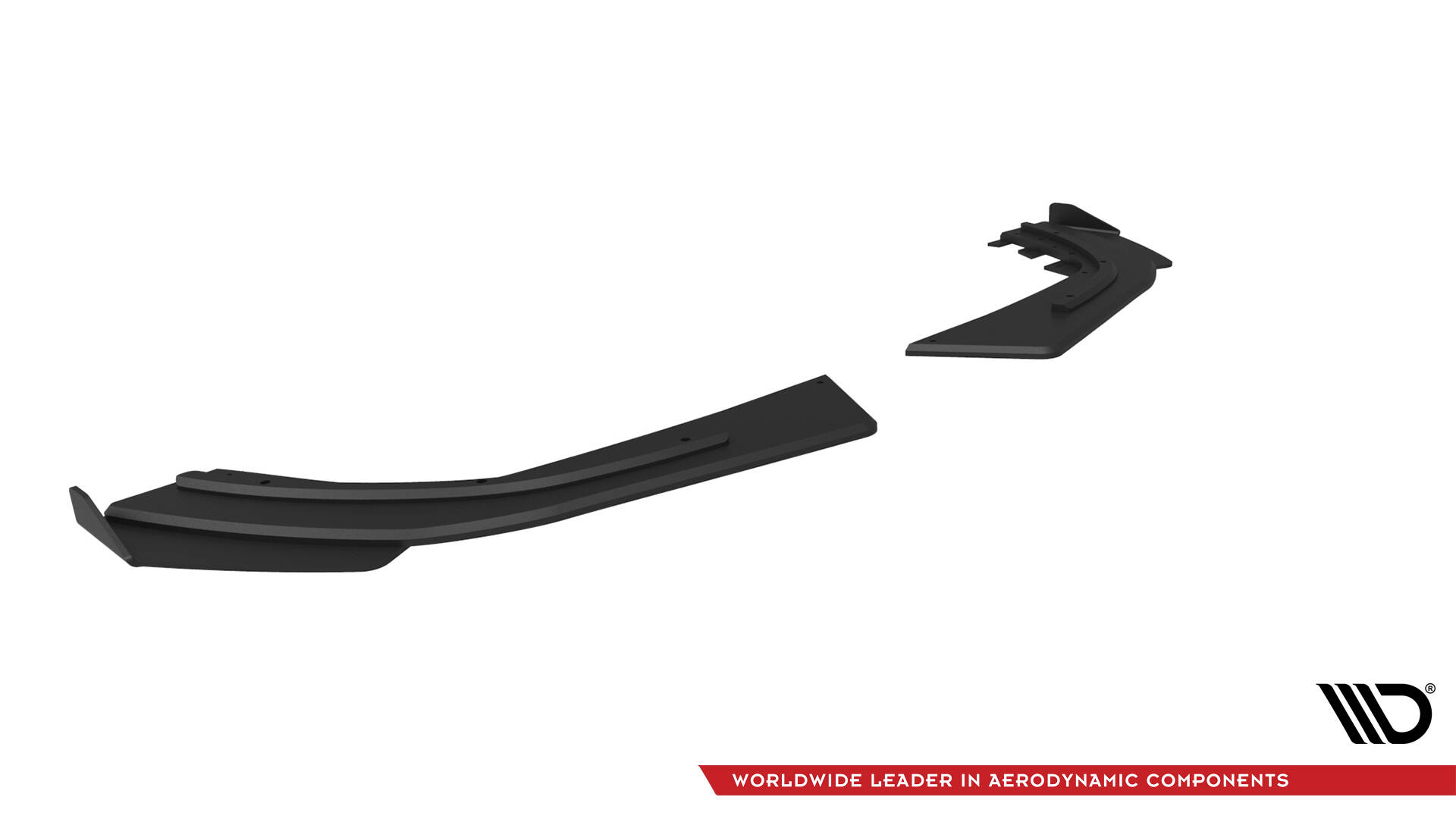 Street Pro Rear Side Splitters + Flaps Mercedes-AMG A35 Hatchback W177 - Image 4