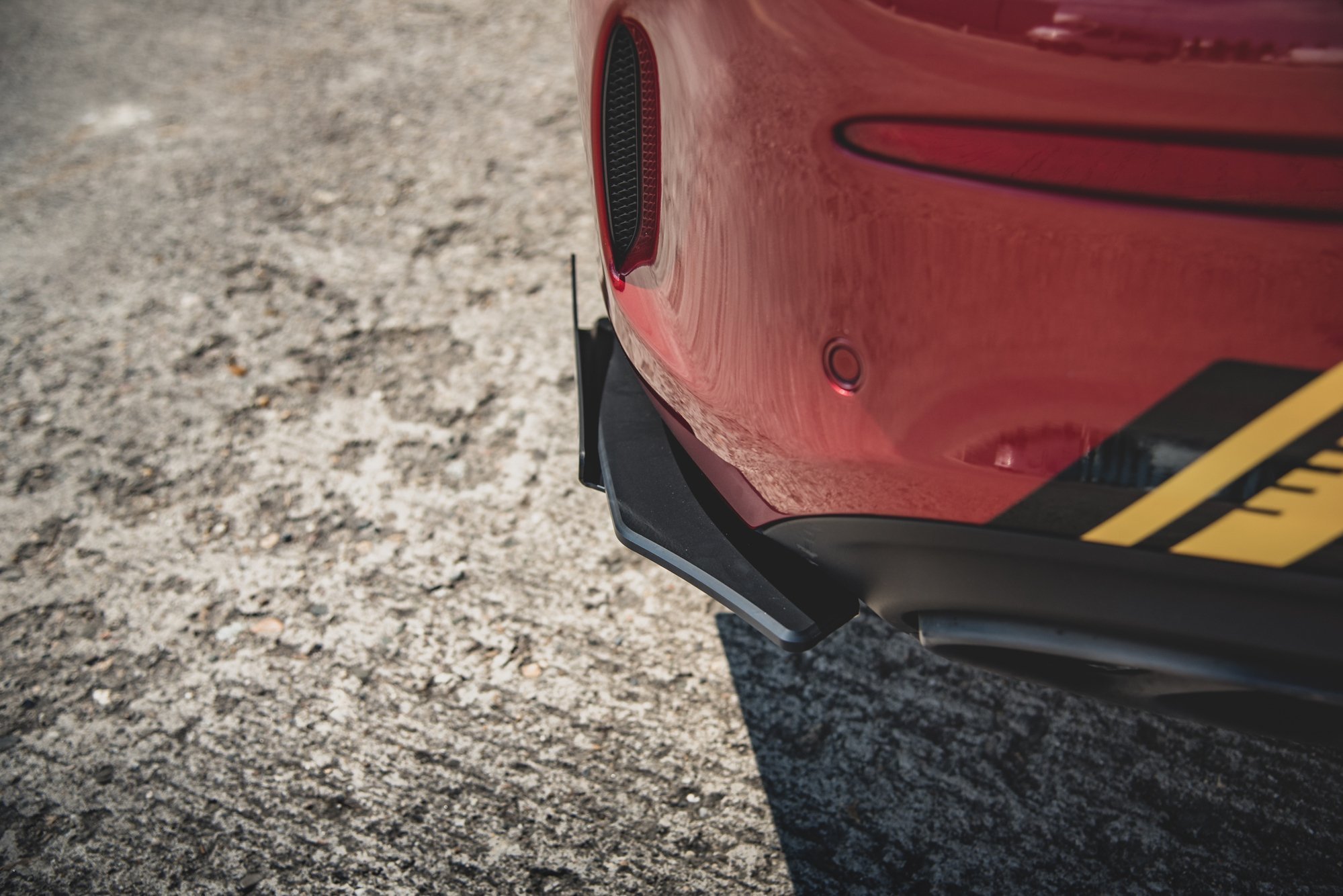 Street Pro Rear Side Splitters + Flaps Mercedes-AMG C43 Coupe C205 - Image 4