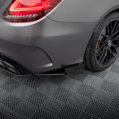 Street Pro Rear Side Splitters + Flaps Mercedes-AMG C63 Sedan / Estate W205 Facelift