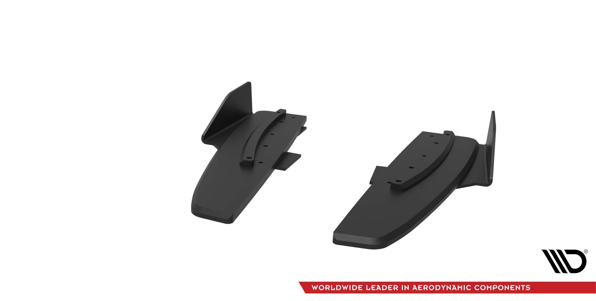 Street Pro Rear Side Splitters + Flaps Mercedes-AMG CLA 45 C117 Facelift - Image 5