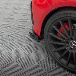 Alternative view of Street Pro Rear Side Splitters + Flaps Mercedes-Benz A 45 AMG W176 Facelift