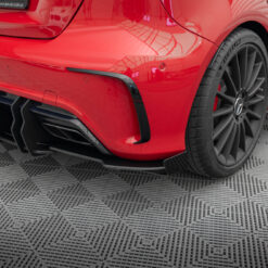 Street Pro Rear Side Splitters + Flaps Mercedes-Benz A 45 AMG W176 Facelift