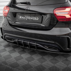 Street Pro Rear Side Splitters + Flaps Mercedes-Benz A AMG-Line W176 Facelift