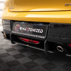 Alternative view of Street Pro Rear Side Splitters + Flaps Peugeot 208 GT Mk2
