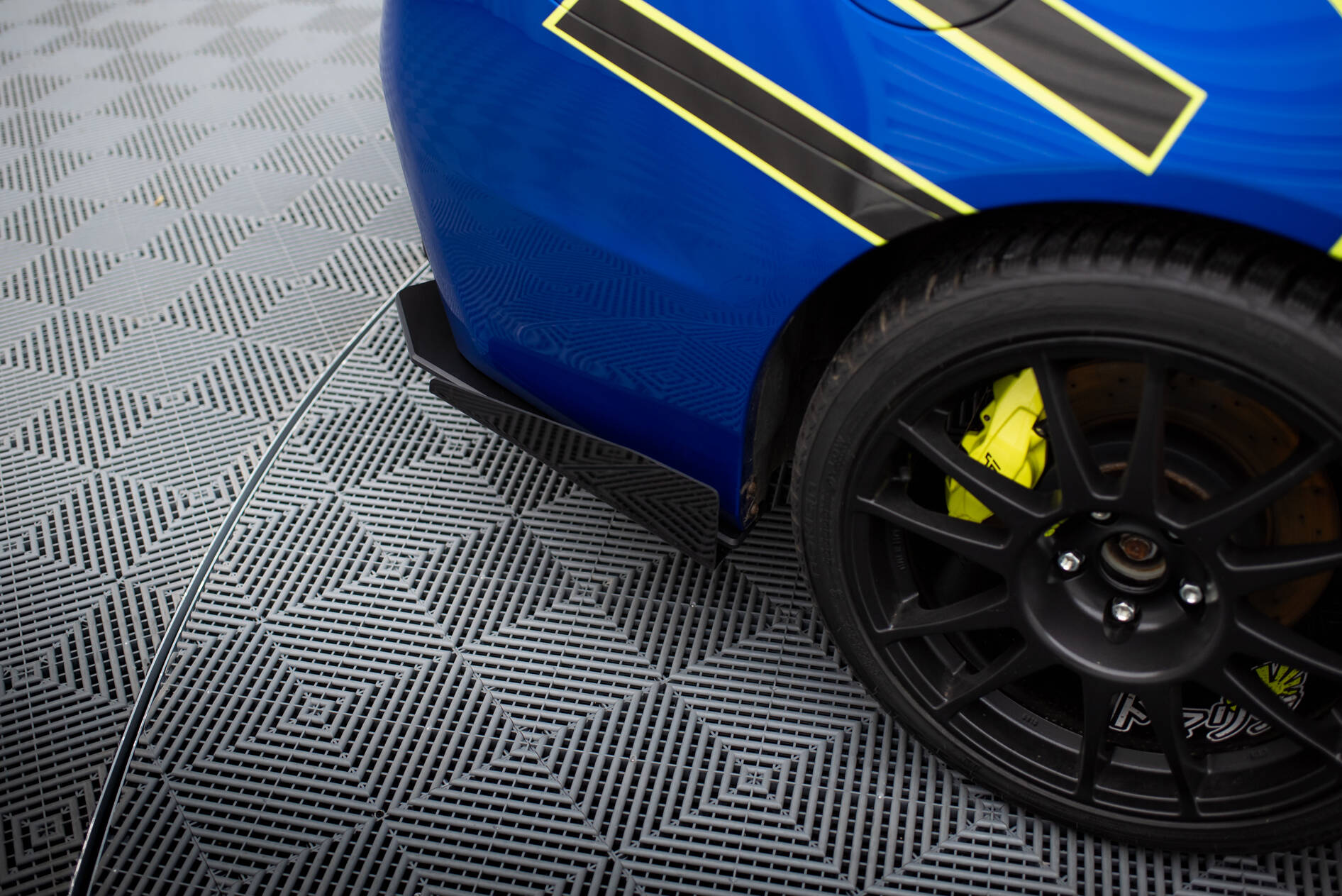Street Pro Rear Side Splitters + Flaps Subaru WRX STI Mk1 - Image 2