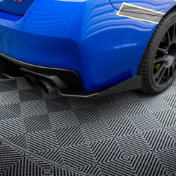 Street Pro Rear Side Splitters + Flaps Subaru WRX STI Mk1