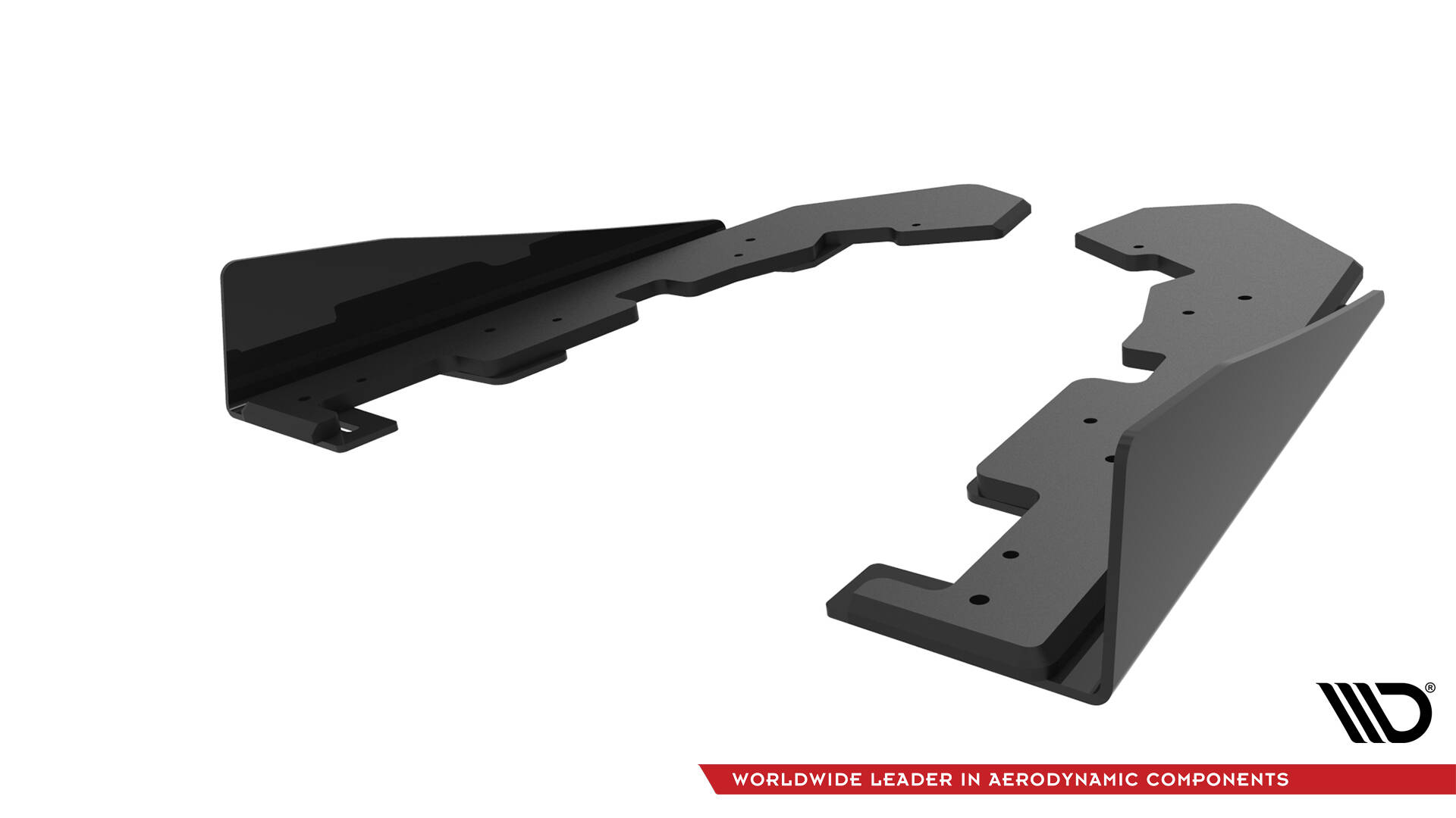 Street Pro Rear Side Splitters + Flaps Subaru WRX STI Mk1 - Image 4