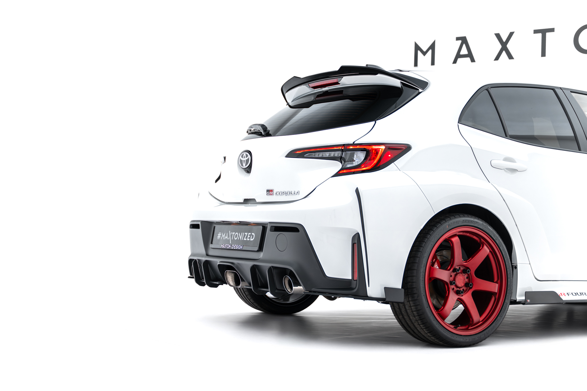Street Pro Rear Side Splitters + Flaps Toyota GR Corolla Mk12 - Image 3